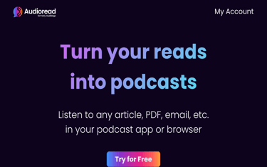 Audioread coupon codes